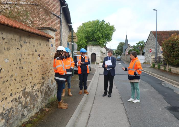 Le Président à Courcelles sur Seine